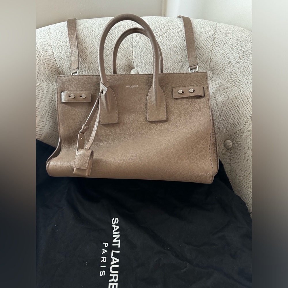 YSL Sac Du Jour Small in Supple Grained Leather
